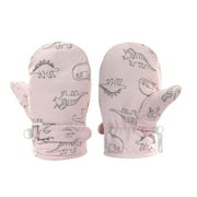MEZZALL Kids Gloves Toddler Mittens Cute Print Toddler Snow Gloves Baby Winter Mittens Boys Girls Baby Gloves Versatile Baby Gloves